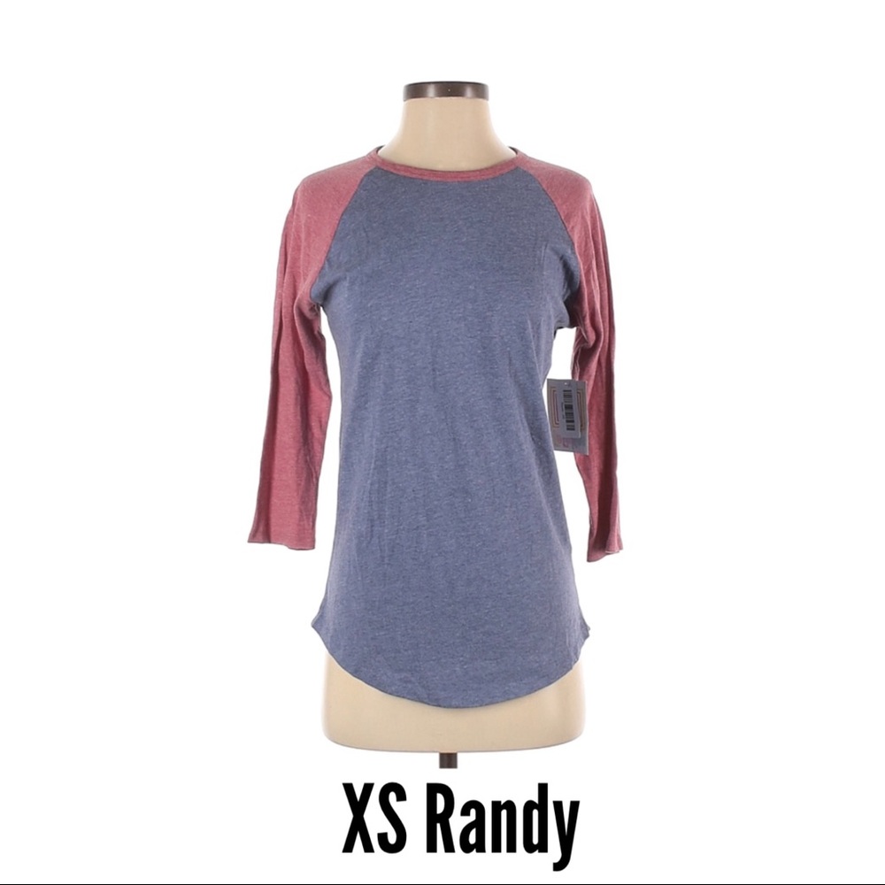 LuLaRoe Randy baseball tee